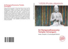 Buchcover von Sri Ranganathaswamy Temple, Srirangam