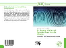 Sri Sarada Math and Ramakrishna Sarada Mission kitap kapağı