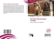 Capa do livro de Sri Siva Subramaniya Temple 