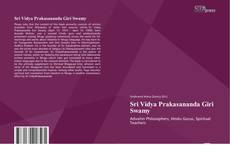Sri Vidya Prakasananda Giri Swamy kitap kapağı