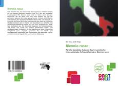 Copertina di Biennio rosso