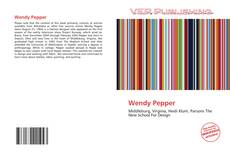 Обложка Wendy Pepper