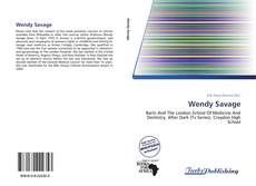 Capa do livro de Wendy Savage 