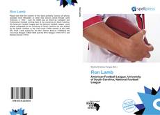 Portada del libro de Ron Lamb