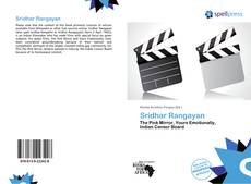 Bookcover of Sridhar Rangayan