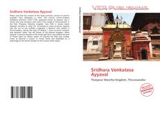 Buchcover von Sridhara Venkatesa Ayyaval