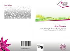 Portada del libro de Ron Nelson