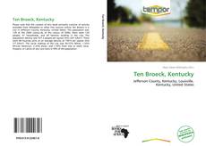 Capa do livro de Ten Broeck, Kentucky 