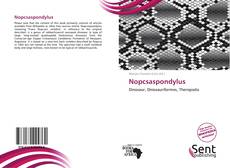 Capa do livro de Nopcsaspondylus 