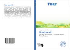 Capa do livro de Ron Leavitt 