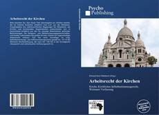 Couverture de Arbeitsrecht der Kirchen