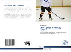 Bookcover of OHA Senior A Hockey League