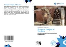 Bookcover of Sringeri Temple of Toronto