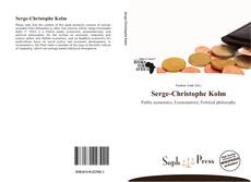Bookcover of Serge-Christophe Kolm