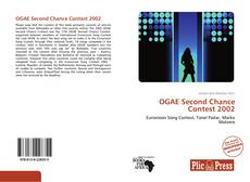 Capa do livro de OGAE Second Chance Contest 2002 