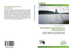 Bookcover of Ten Nation Committee on Disarmament