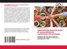 Capa do livro de Aprendizaje servicio para el asesoramiento nutricional de ancianos 