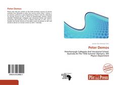 Capa do livro de Peter Demos 