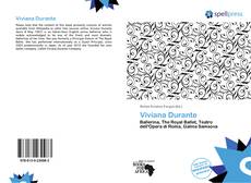 Portada del libro de Viviana Durante