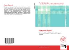 Couverture de Peter Durand