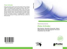 Copertina di Peter Erlinder