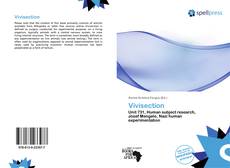 Portada del libro de Vivisection