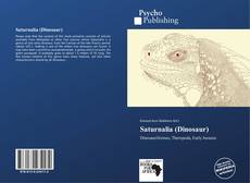 Buchcover von Saturnalia (Dinosaur)