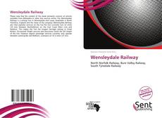 Capa do livro de Wensleydale Railway 