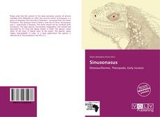 Capa do livro de Sinusonasus 