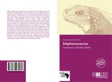 Couverture de Stephanosaurus