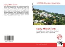 Capa do livro de Lipiny, Mińsk County 