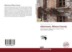 Portada del libro de Adamowo, Mława County