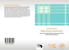 Capa do livro de Peter Evans (swimmer) 