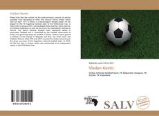 Capa do livro de Vladan Kostić 