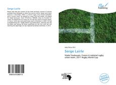 Couverture de Serge Lairle