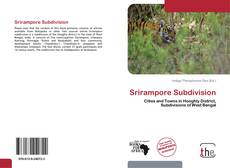 Capa do livro de Srirampore Subdivision 