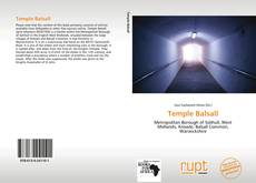 Capa do livro de Temple Balsall 