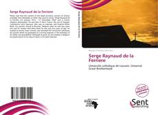 Capa do livro de Serge Raynaud de la Ferriere 