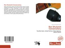 Capa do livro de Ron Shulamit Conservatory 