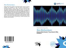 Bookcover of Ron Richardson