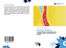 Portada del libro de Vladaya Saddle