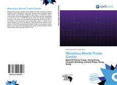 Bookcover of Wenzhou World Trade Center