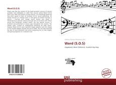 Portada del libro de Werd (S.O.S)