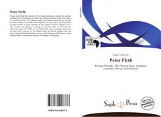 Portada del libro de Peter Firth