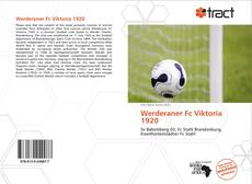 Copertina di Werderaner Fc Viktoria 1920