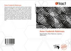 Bookcover of Peter Frederick Robinson