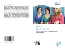 Copertina di Recess (Break)