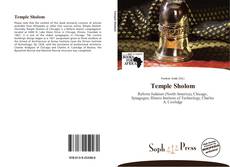 Capa do livro de Temple Sholom 