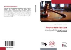 Buchcover von Recharacterisation