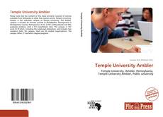 Couverture de Temple University Ambler